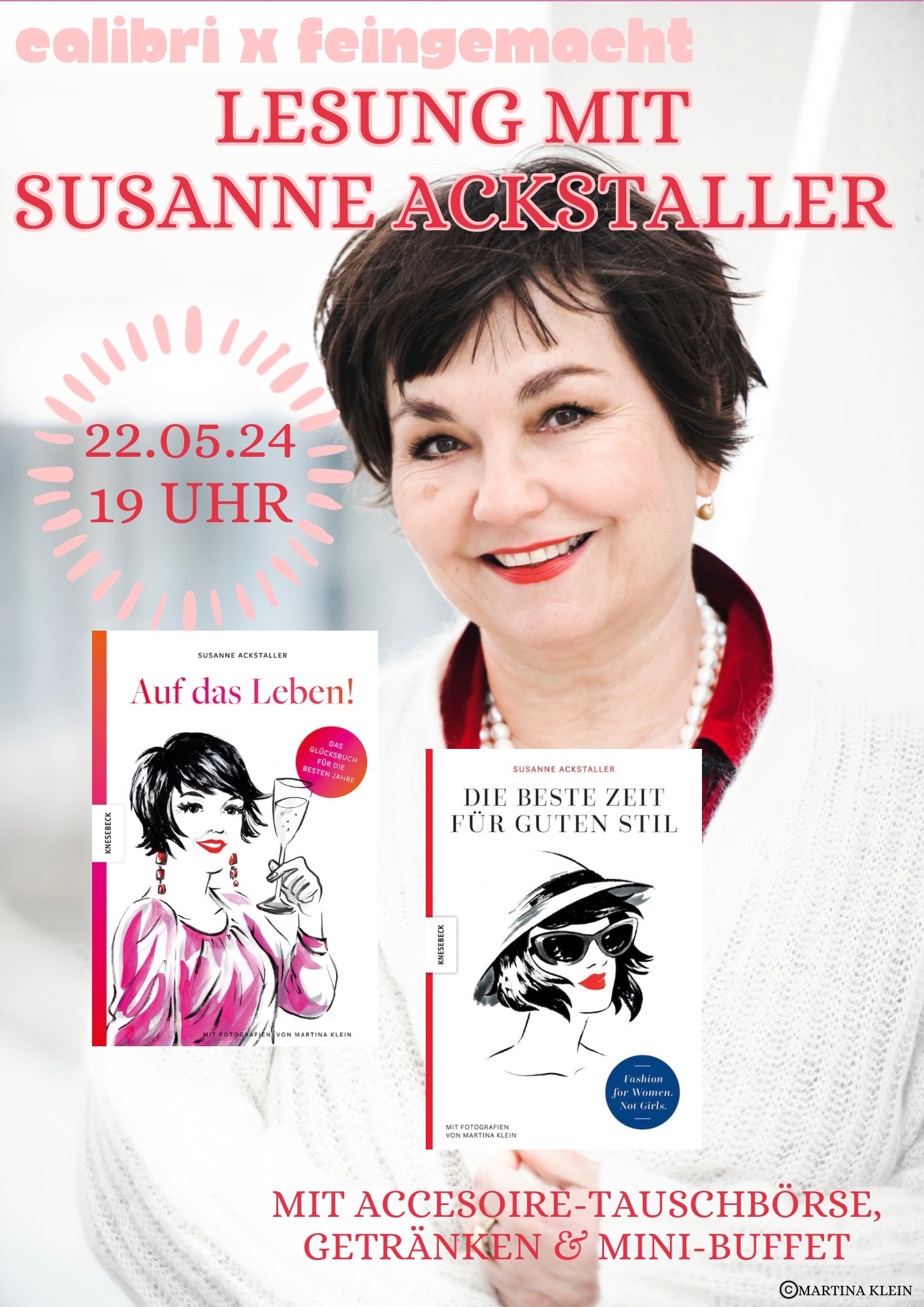Lesung mit Susanne Ackstaller (ausverkauft mit Warteliste)